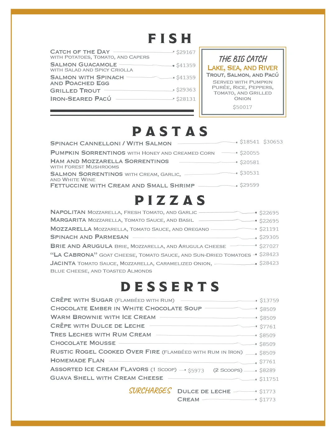 Menu — Page 4