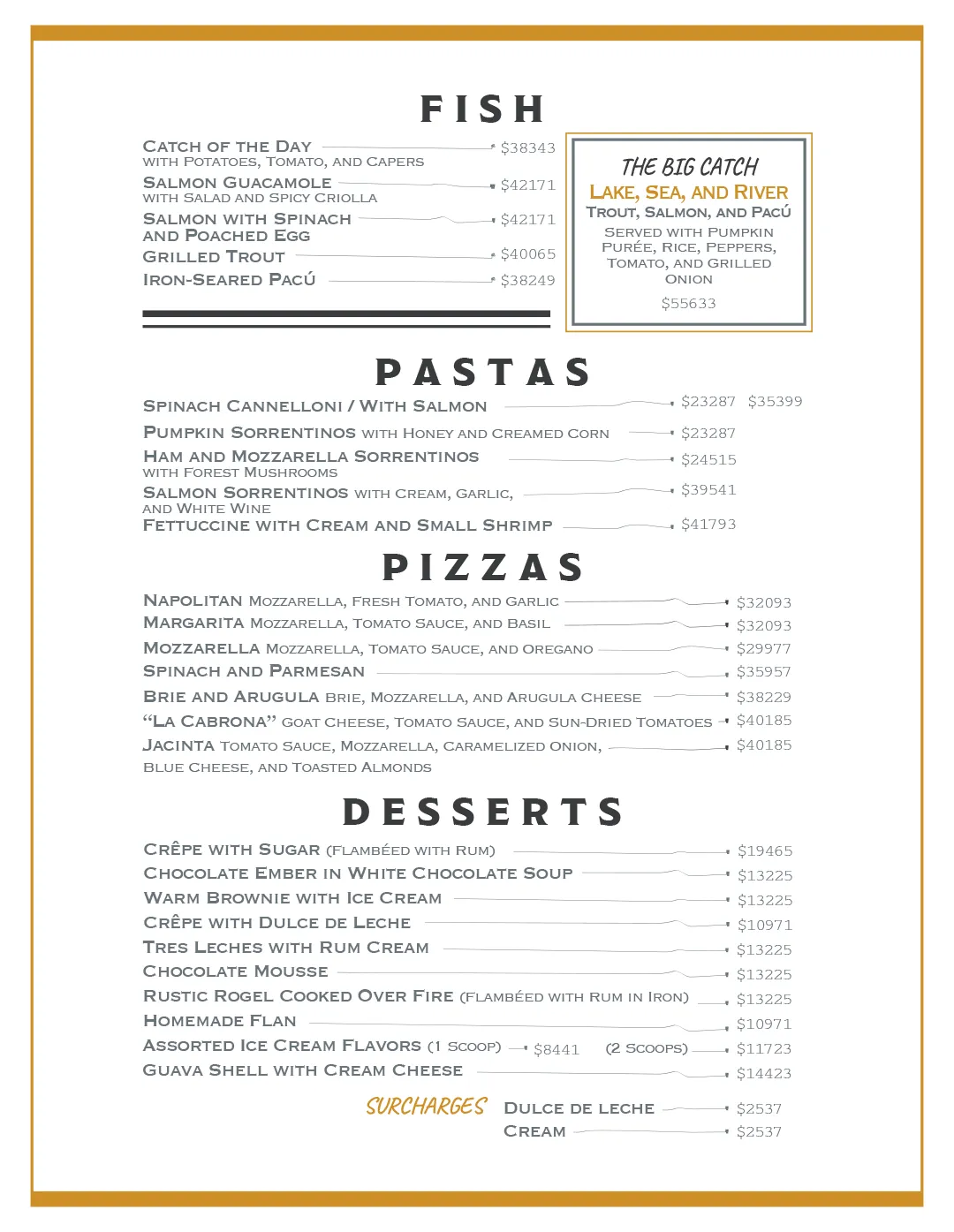 Menu — Page 4