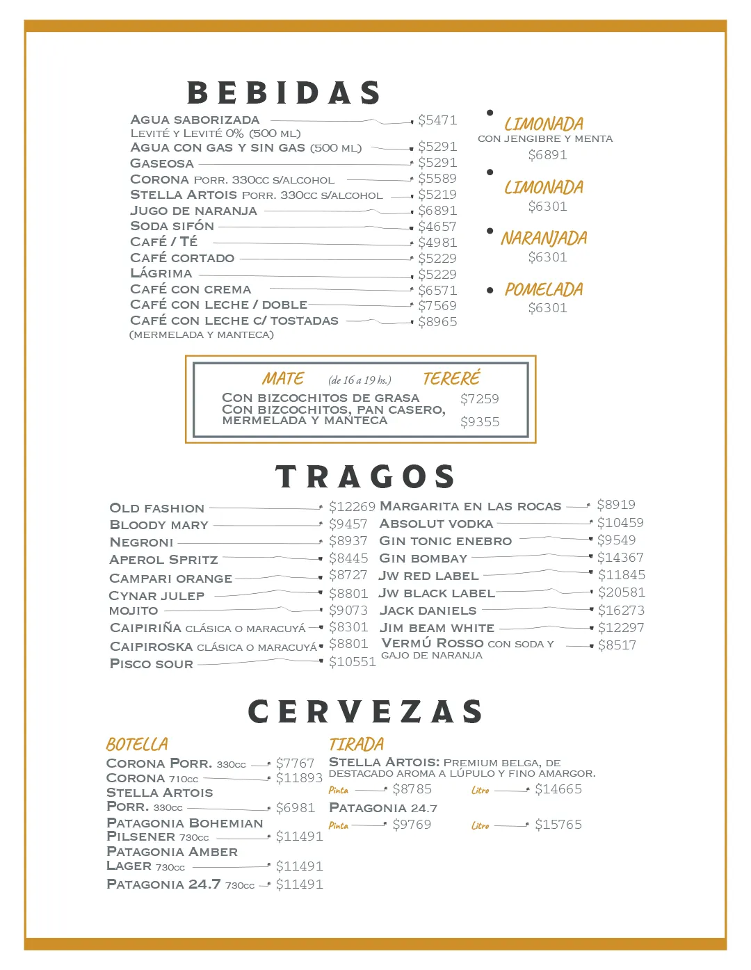 Menú — Página 5